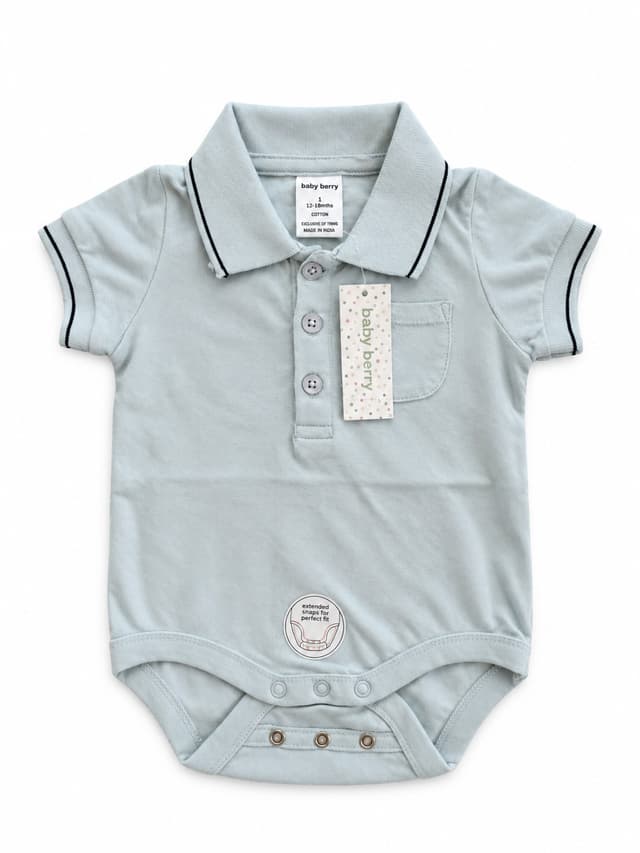 Baby Berry Solid Polo