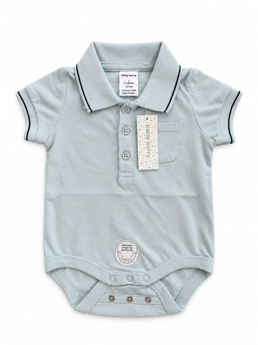 Baby Berry Solid Polo